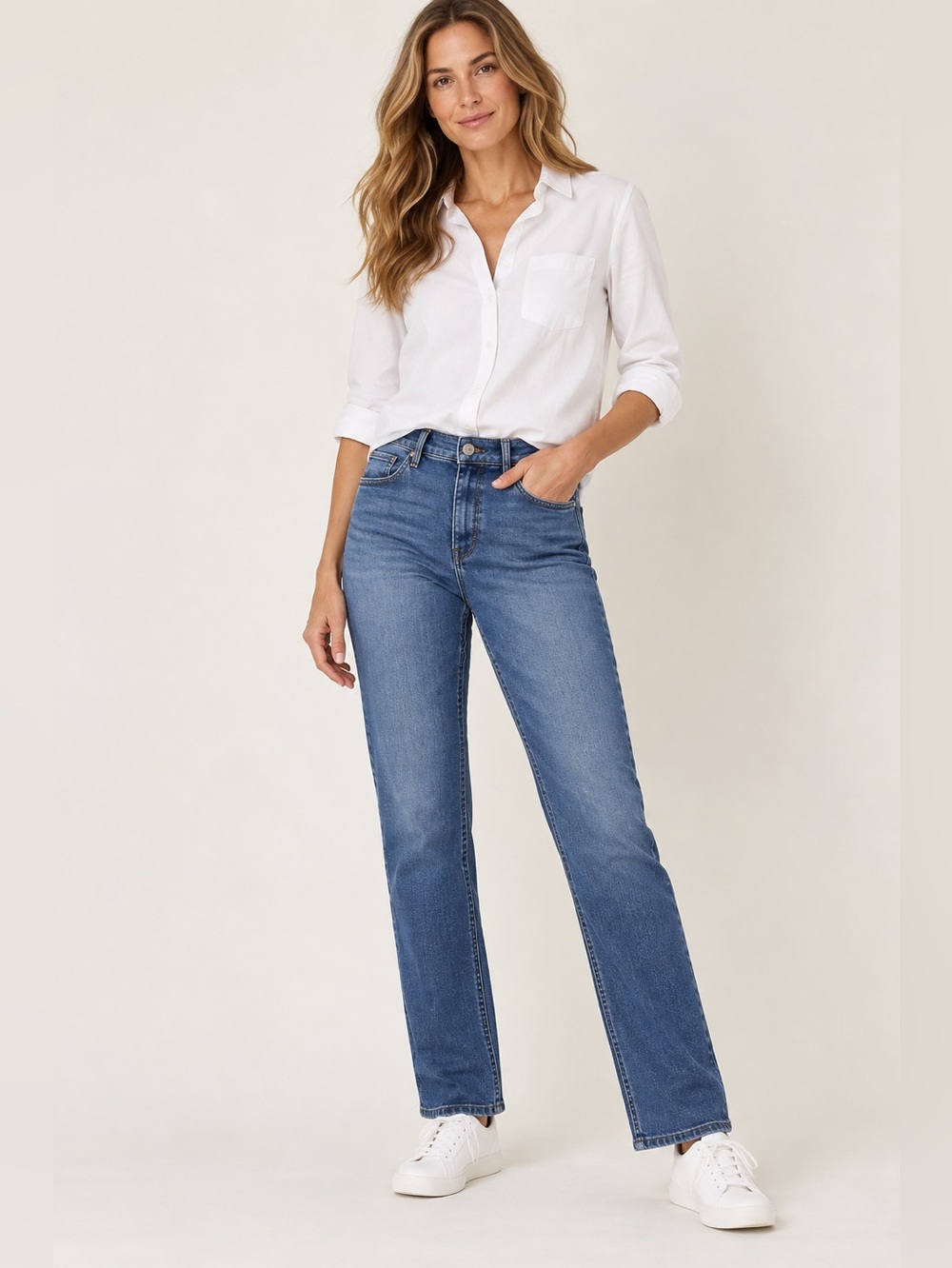 J.Jill Smooth Fit Straight Leg Jeans Size 6